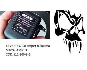 Transformador 12v 800 Ma Marca Amigo Original..