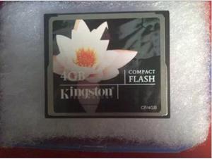 Memoria Kingston Compact Flash Cf 4gb