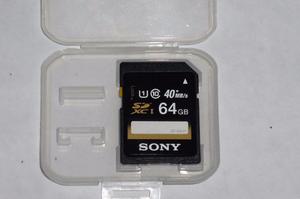 Memoria Sd 64gb. Sony