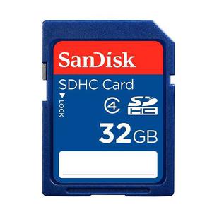 Memoria Sd Sandisk 32gb Sdhc Clase 4, Muy Poco Usada.