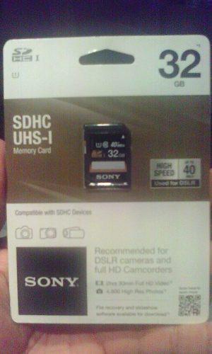 Memoria Sd Sony De 32 Gb