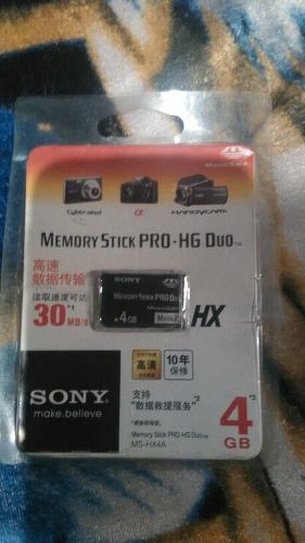 Memory Stick Pro Dúo 4gb