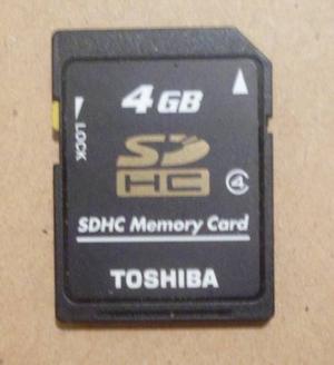 Sd Toshiba 4 Gb