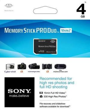 Sony 4gb Memory Stick Pro-duo Mark2