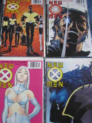 New X-men 4 Comics + Un Folleto.leer Bien La Publicación.