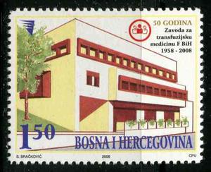  Bosnia Y Herzegovina: Instituto De Transfusiones