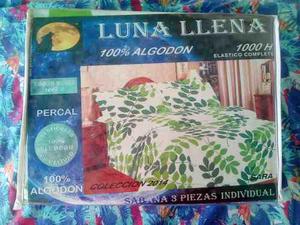 Juego De Sabana Individual (luna Llena)