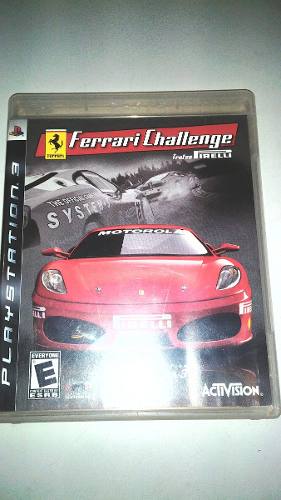 Juego Play Station 3 Ferrari Challenge
