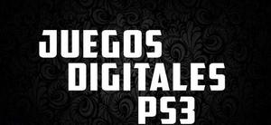 Juegos Digitales De Ps3