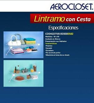 Lintramo 30 X 90 Aerocloset Con Cestas