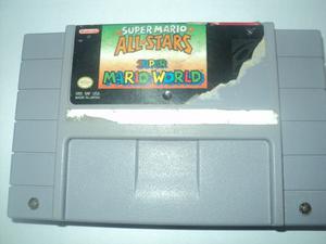 Mario All Star + Mario Wordl Super Nintendo