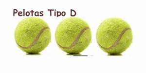 Pelotas Para Tenis Usadas Tipo D En Potes De 3 Pelotas