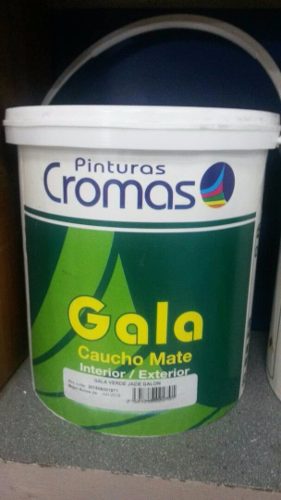 Pinturas Cromas Caucho Satinado Y Caucho Mate