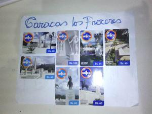 Tarjeta De Coleccion De Caracas Proceres
