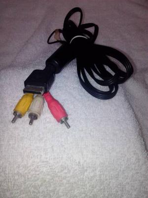 Cable Audio Y Video Rca Playstation Ps1, Ps2 Y Ps3 Original