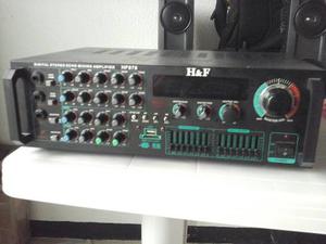Amplificador De Casa H&f 640w Rms