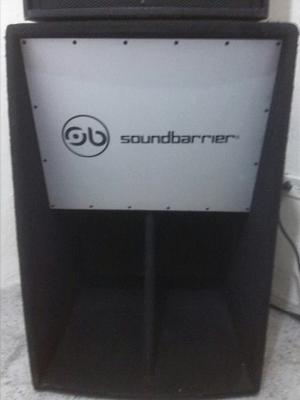 Bajos Profesionales Sound Barrier Sub Dj 18 X w Cada Uno