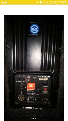 Jbl Prx615 Prx 615 Corneta Amplificada Incluyen Forros