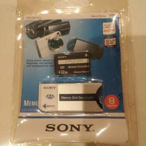 Memory Stick Duo 32 Gb Original Sony Para Psp + Adaptador