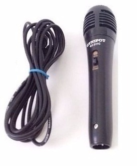 Micrófono Dinámico Alámbrico Gynipot Gy-311c Karaoke