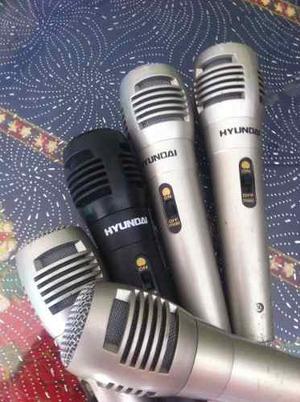 Micrófono Profesional Hyundai Minitecas-d'js-karaoke