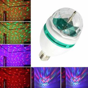 Mini Laser Bombillo Giratorio Led Multicolor Eventos