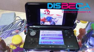 Nintendo 3 Ds Usado + Cargador + Mem 4 Gb + 300 Jgos