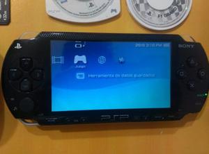 Vendo Psp +chip Con Memoria De 8gb Y 5 Juegos Fisicos