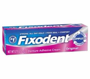 fixodent adhesivo dental