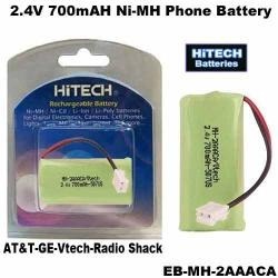 Bateria Para V-tech Uniden Ge 2.4v 300mah- 2snaaa550hsj1