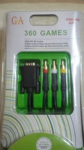 Cables Componentes Para Xbox 360