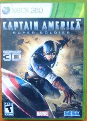 Cap America Super Soldier Xbox 360 Original