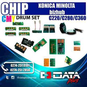 Chip Konica Minolta Bizhubc220/c280/c360,drum,  Copias