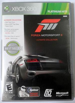 Forza Motorsport 3 Juego Xbox 360 Original Nuevo Y Sellado