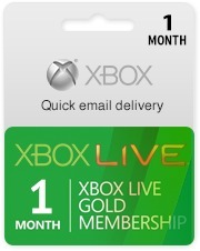 Membresias Xbox Live 1 Mes Gold Entrega Inmediata