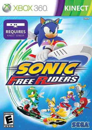 Sonic Free Riders Xbox 360 Juegos Originales Usados Kinect