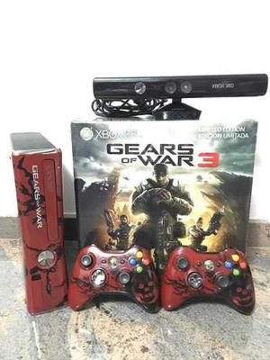 Xbox 360 Edicion Limitada Gears Of War 3 + Juegos