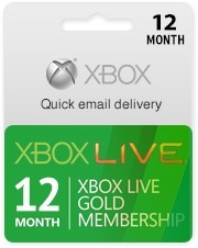 Xbox Live 12 Meses Gold One 360 Codigo Multi Region