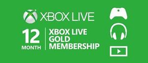 Xbox Live Gold Membresia! Región Global Mundial