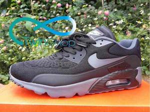 Zapatos Nike Airmax 90 Importados  Negros