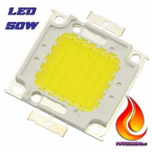 Chip Led 50w Repuesto Reflectores Powerleds + Pasta Térmica