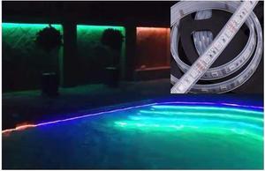 Luz Cinta Led 5mts Rgb Multicolor Sumergible Para Piscinas