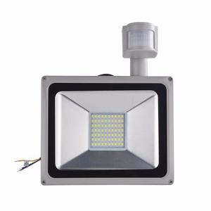 Reflector 50w Watts Led Exteriores Sensor De Movimiento Pir