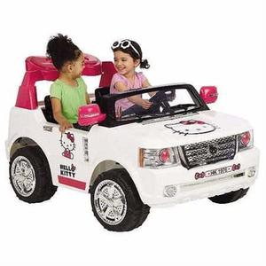 Carro Electrico Supergigante Hello Kitty Suv