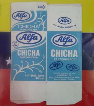 Chicha Alfa De Carton Nuevo (coleccion)