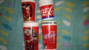 Colección 4 Vasos Coca-cola Originales