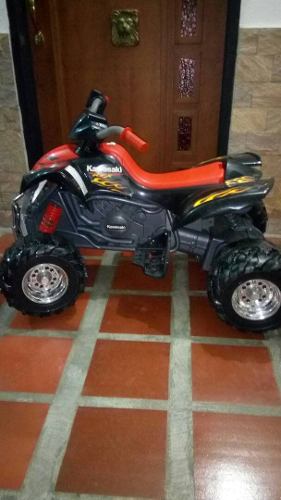 Cuatrimoto Kawasaki Fisher Price Power Wheels Original