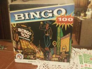 Juego De Mesa Bingo Tradicional 100 Cartones Con Bombo