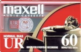 Cassette Virgen Maxell Sellados Ur 60 Minutos