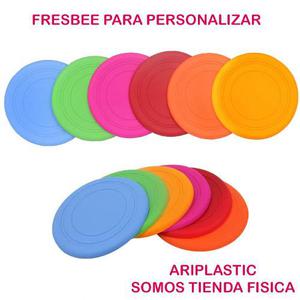 Fresbee Plasticos Para Personalizar -cotillon